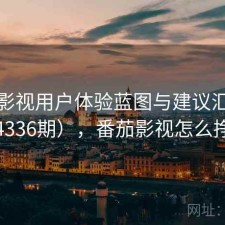 番茄影视用户体验蓝图与建议汇总（第4336期），番茄影视怎么挣钱