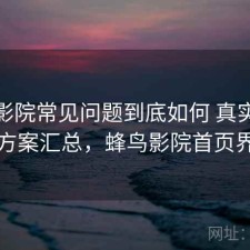 蜂鸟影院常见问题到底如何 真实反馈与方案汇总，蜂鸟影院首页界面