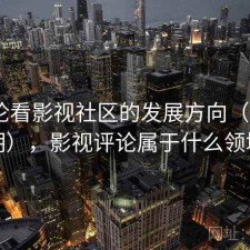 从评论看影视社区的发展方向（第115期），影视评论属于什么领域