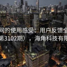 海角网的使用感受：用户反馈全景分析（第3102期），海角科技有限公司