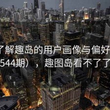 深入了解趣岛的用户画像与偏好（第1544期），趣图岛看不了了