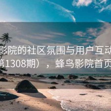 蜂鸟影院的社区氛围与用户互动研究（第1308期），蜂鸟影院首页界面