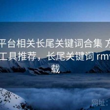 资讯平台相关长尾关键词合集 方案与实用工具推荐，长尾关键词 rmvb 下载