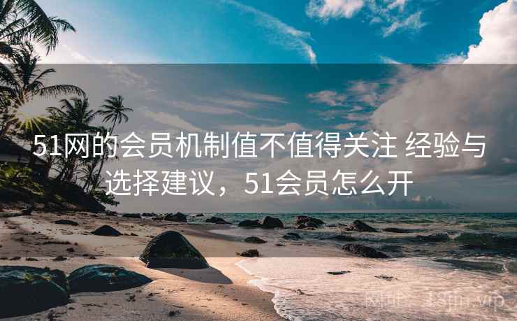 51网的会员机制值不值得关注 经验与选择建议，51会员怎么开  第1张