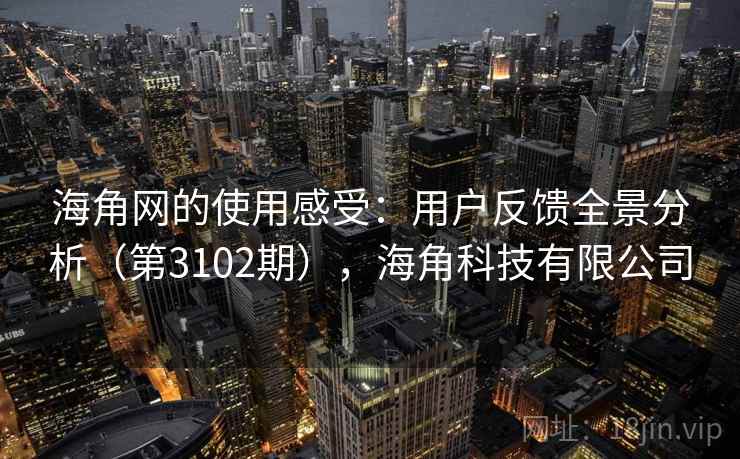 海角网的使用感受：用户反馈全景分析（第3102期），海角科技有限公司  第1张